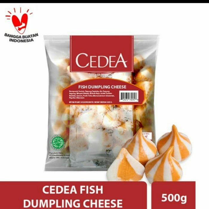 

cedea fish dumpling cheese 500 gr