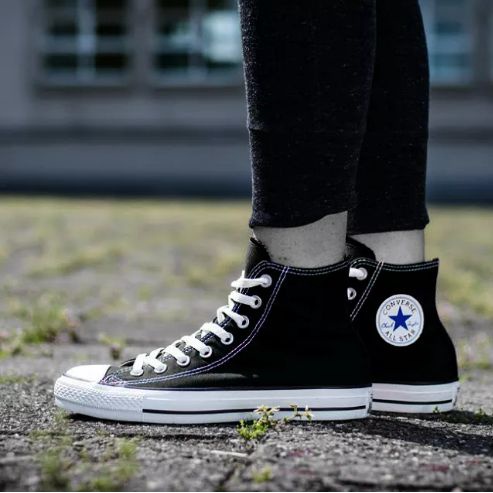 SEPATU SNEAKERS BOOTS (TINGGI) PRIA DAN WANITA unisex/sepatu kasual/sepatu kets CASUAL SEPATU SEKOLAH HITAM PUTIH