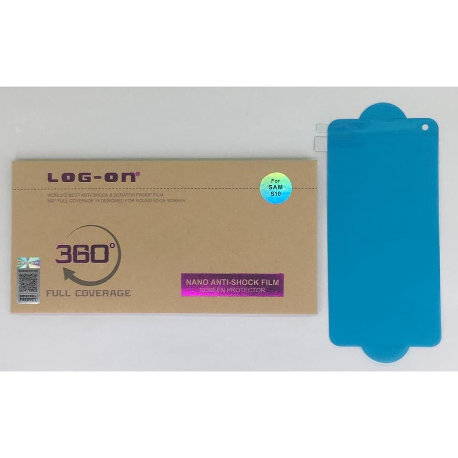 ANTISHOCK SCREEN PROTECTOR LOG ON SAMSUNG S10 - ANTIGORES JELLY