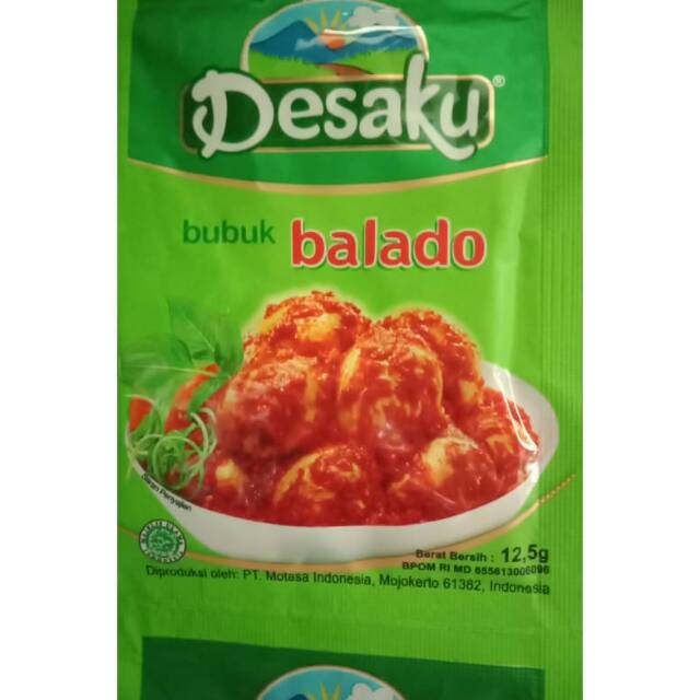 

Desaku bubuk balado / bubuk baldo segala rupa