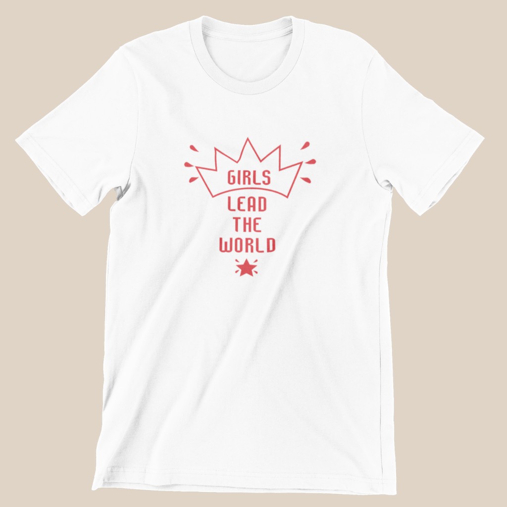 Lead World / Kaos Feminist / Kaos Cewek / Cotton Combed 30s / Tumblr Tee / Kaos Wanita / feminisme