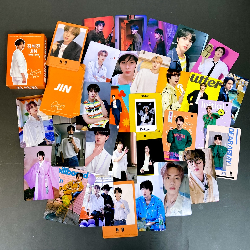 54pcs Kartu Lomo Foto Kpop BTS Kim Tae Hyung V Park Jimin Untuk Koleksi