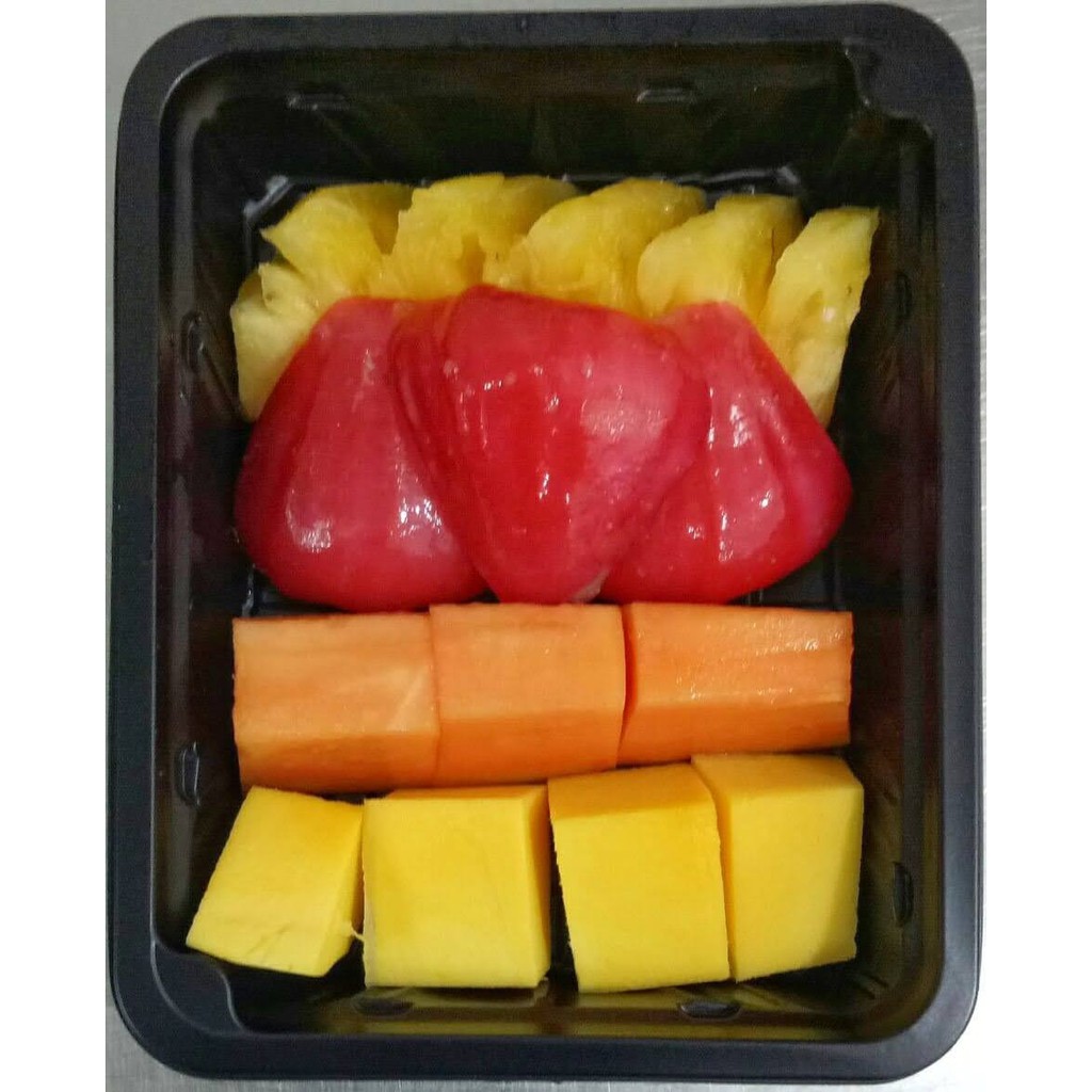 

SLICED FRUITS FRUITIO JAKARTA + SALT + CHILLY POWDER Vessel 3 fruits