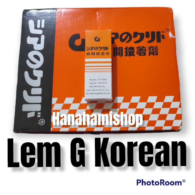 Lem G Lem korea kualitas super lengket Kualitas Alteco 1pcs