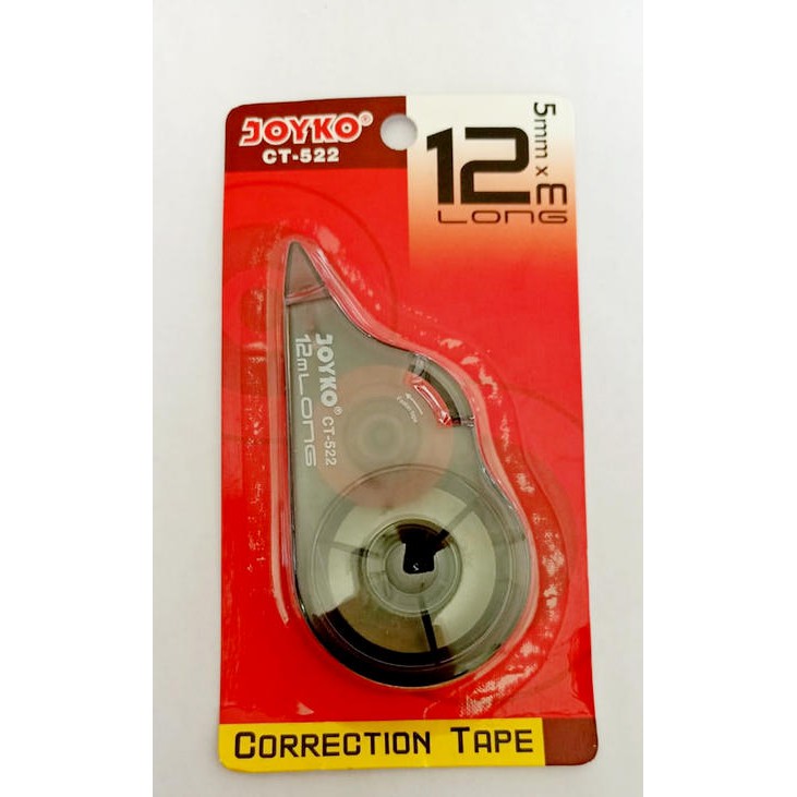 

Joyko Correction Tape CT-522 Merah / Biru / Kuning