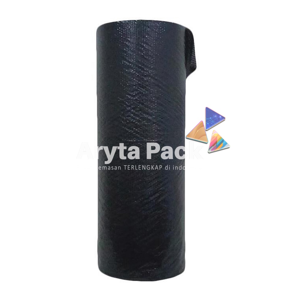 

Bubble wrap hitam ukuran 50m x 125cm