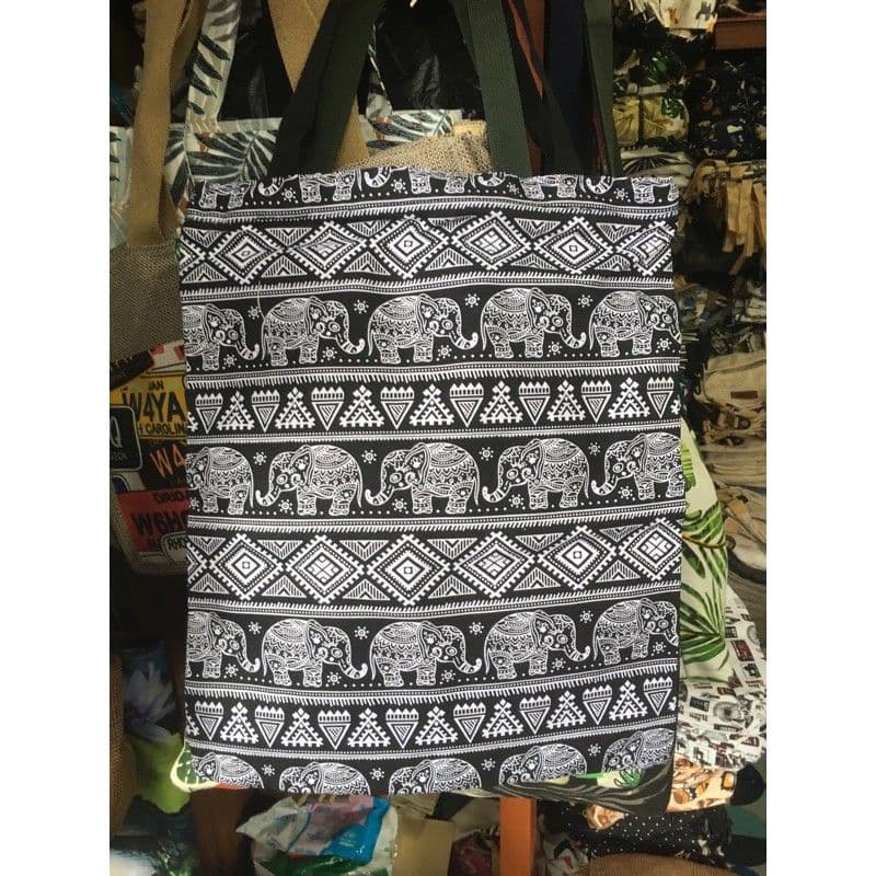 TOTEBAG / TAS TOTE BAG WANITA KANVAS MOTIF CANTIK