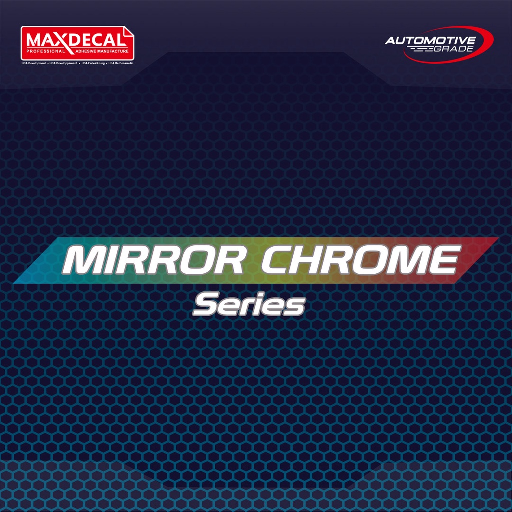 [Meteran] Maxdecal 9500 Mirror Chrome Scotlite 152cm