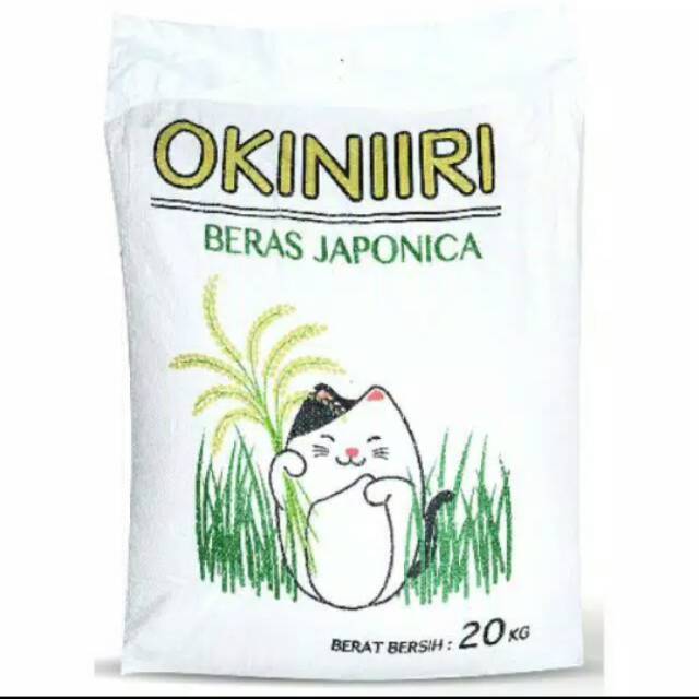 

beras jepang okiniiri 20kg dan sakura 10kg