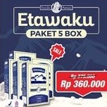 

susu kambing etawaku platinum 200 gram. paket 5 box