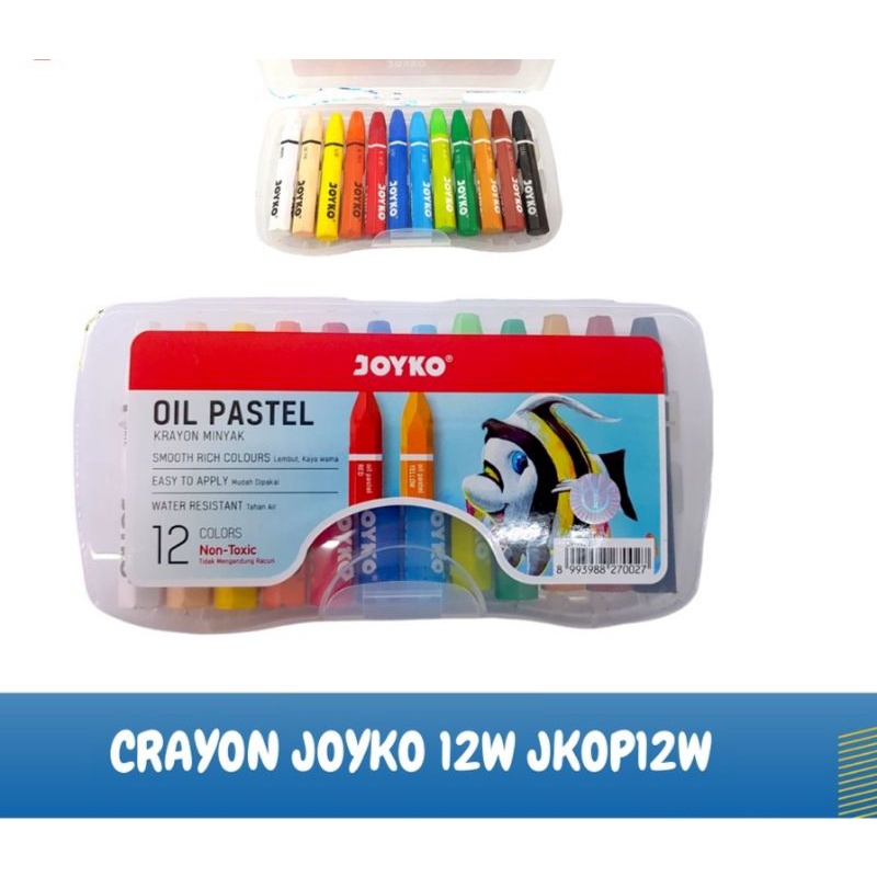 

CRAYON JOYKO 12 WARNA