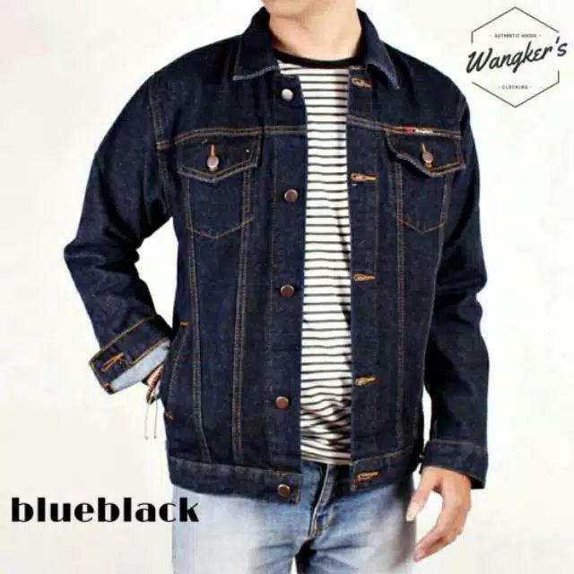 Jaket Jeans Sanwash Original-Blueblack