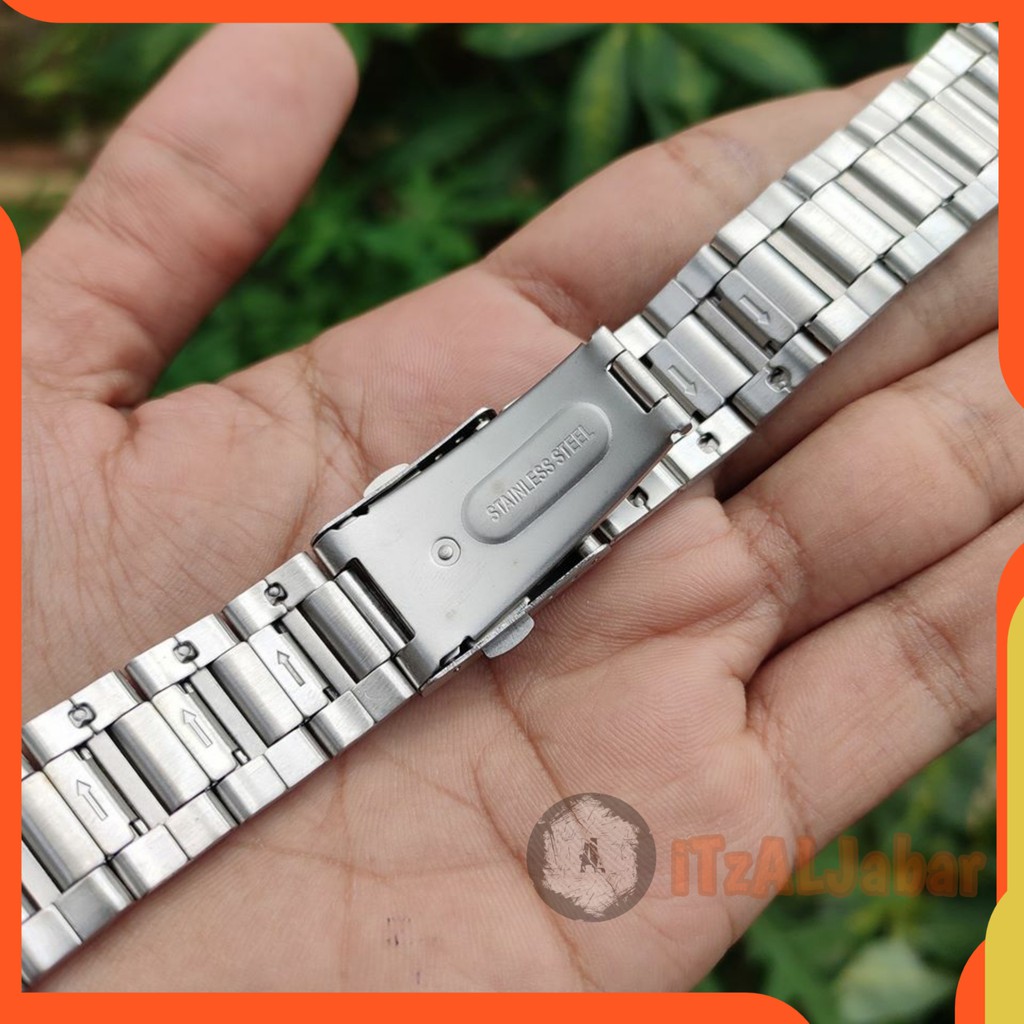 Tali jam tangan Rantai 20 mm Stainless strap Tali jam Rantai