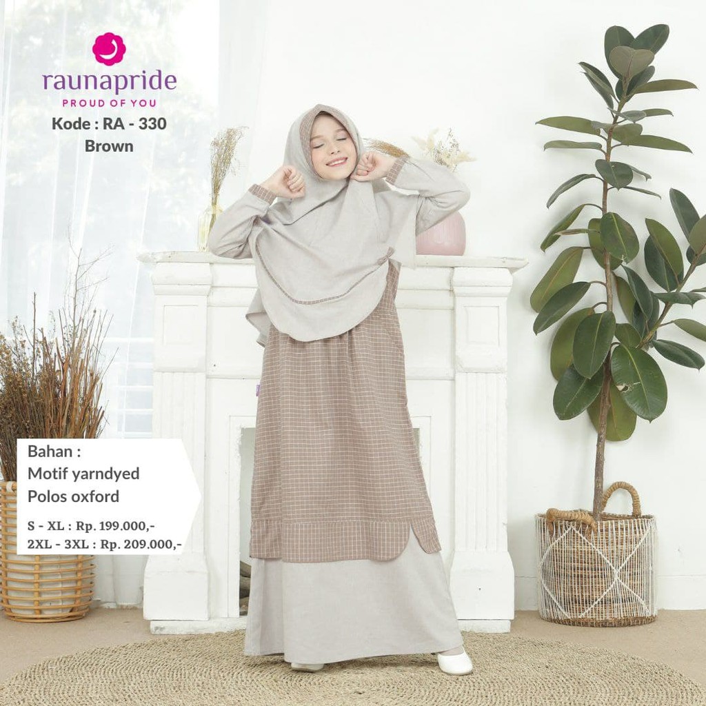 Busana Sarimbit Keluarga / Rauna SR - 330 / Fashion Muslim