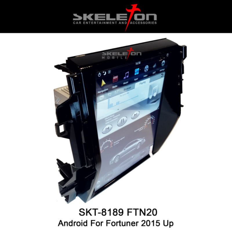 SKELETON HEAD UNIT TESLA FOR FORTUNER SKT-8189FTN20