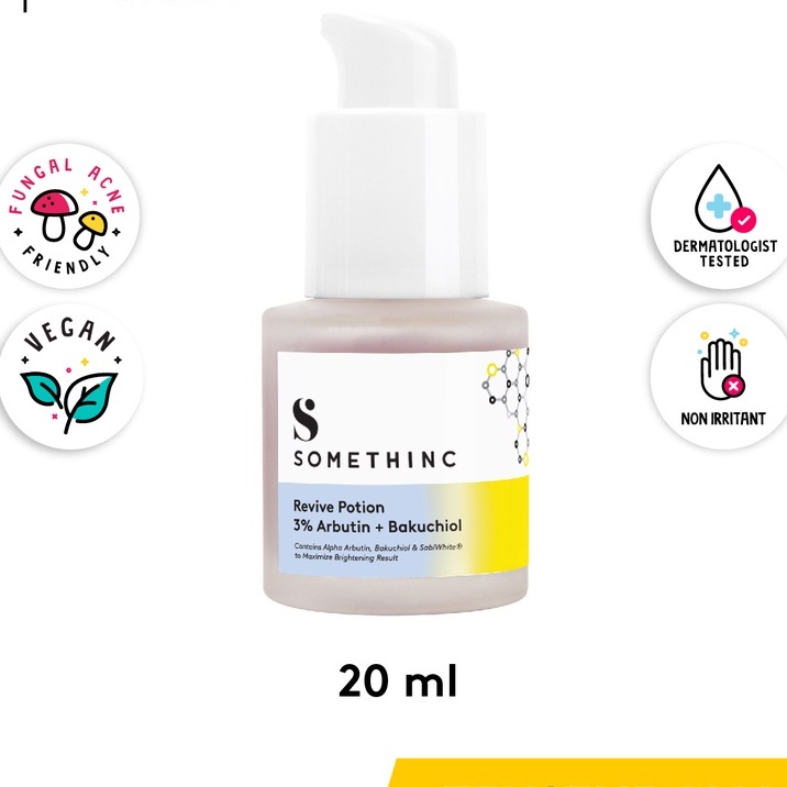 SOMETHINC Revive Potion 3% Arbutin + Bakuchiol - 20ml