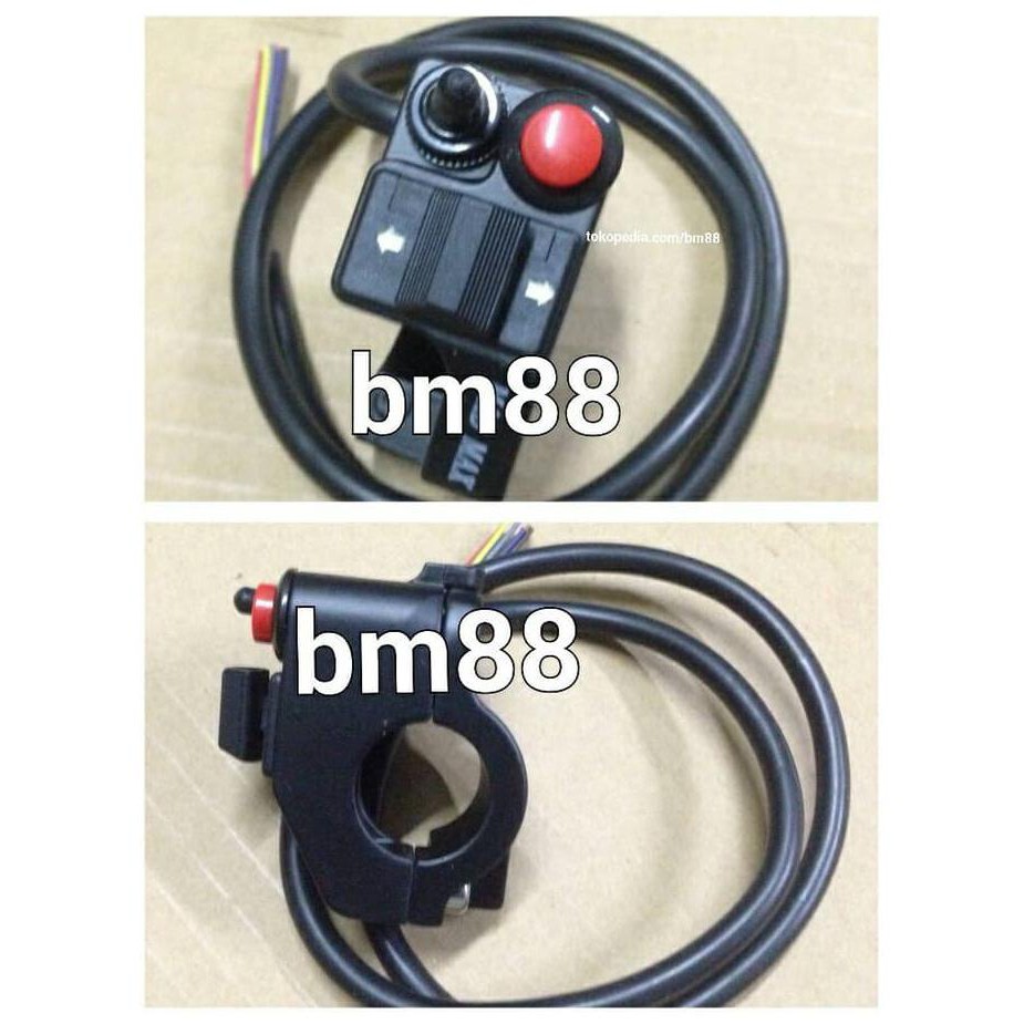 SAKLAR VARIASI 3 IN 1 MOTOR ON / OFF, HORN, SEIN TF2109