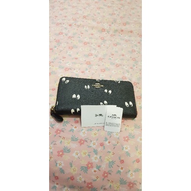 Coach long wallet x Disney