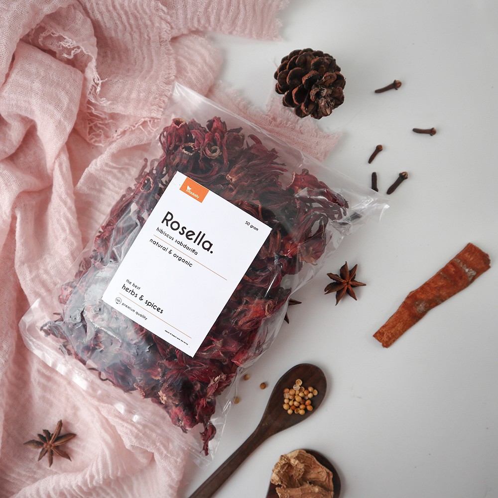 

Bunga rosella kering Rempah JSR Herbal dried rosela harga hemat Superfood - ofadaily