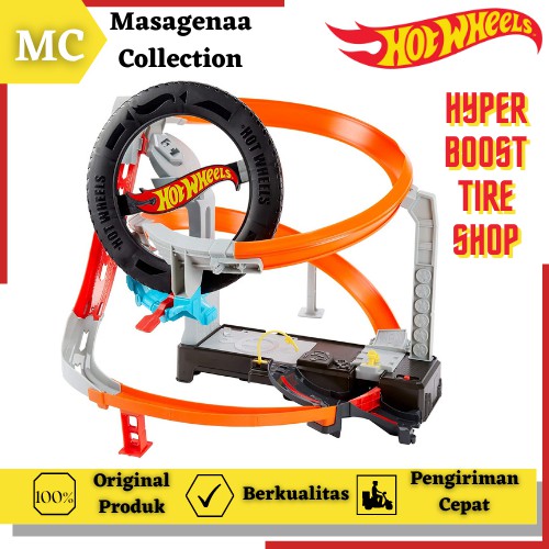 Mainan Lintasan Jalanan Arena Trek Hot Wheels Hotwheels Hotwheel Track City Motorized Ban Boost Tire