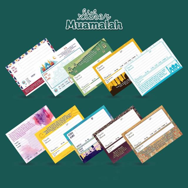 

100 LEMBAR (1PACK) STIKER ALAMAT / sticker address / stiker pengiriman ollshop / stiker chromo