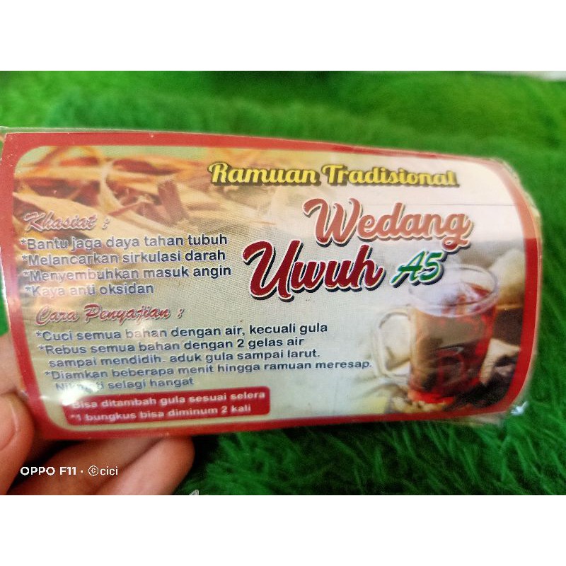 

WEDANG UWUH A5 RAMUAN TRADISIONAL 100% UNTUK SEGALA MACAMPENYAKIT