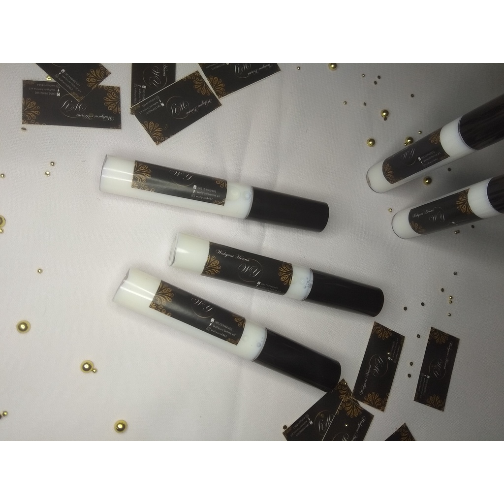 Jual Rosella Lem Henna Super Glue Aksesoris Hena Glitter White Nail Art