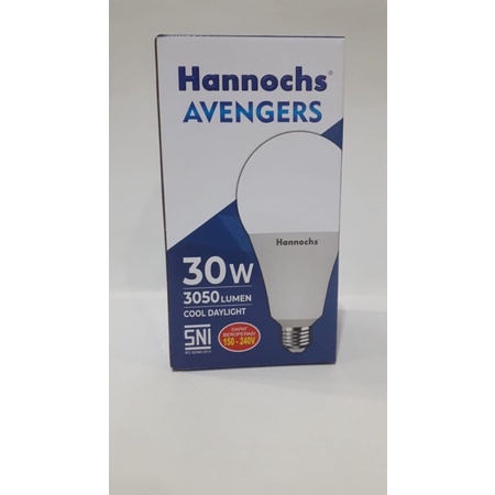 HANNOCHS AVENGERS LAMPU LED 30 WATT 30W