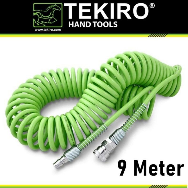 Selang kompresor sepiral tekiro 9meter/selang recoil tekiro 9meter