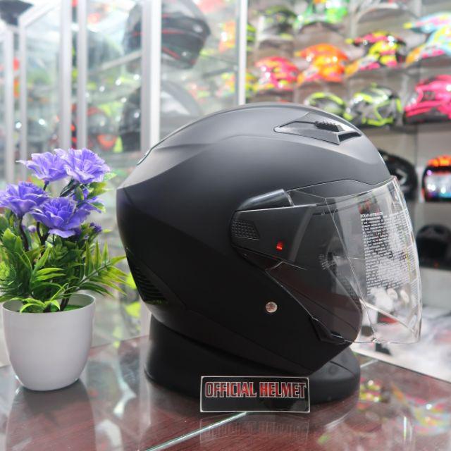 HELM ZEUS 611 Black Doff-L