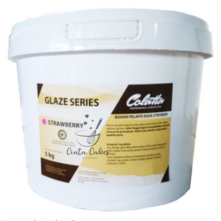 

Glaze Strawberry Collata Repack 1 Kg