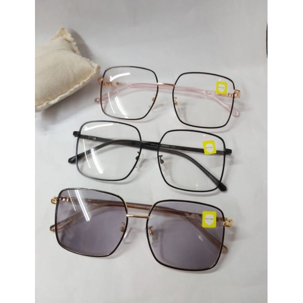 [ COD ] Kacamata Wanita / Kacamata Fashion Wanita Jy7335 Free Lensa PHOTOCROMIC NORMAL