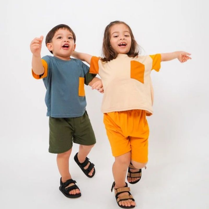 setelan oversize unisex 1-6tahun | setelan anak perempuan