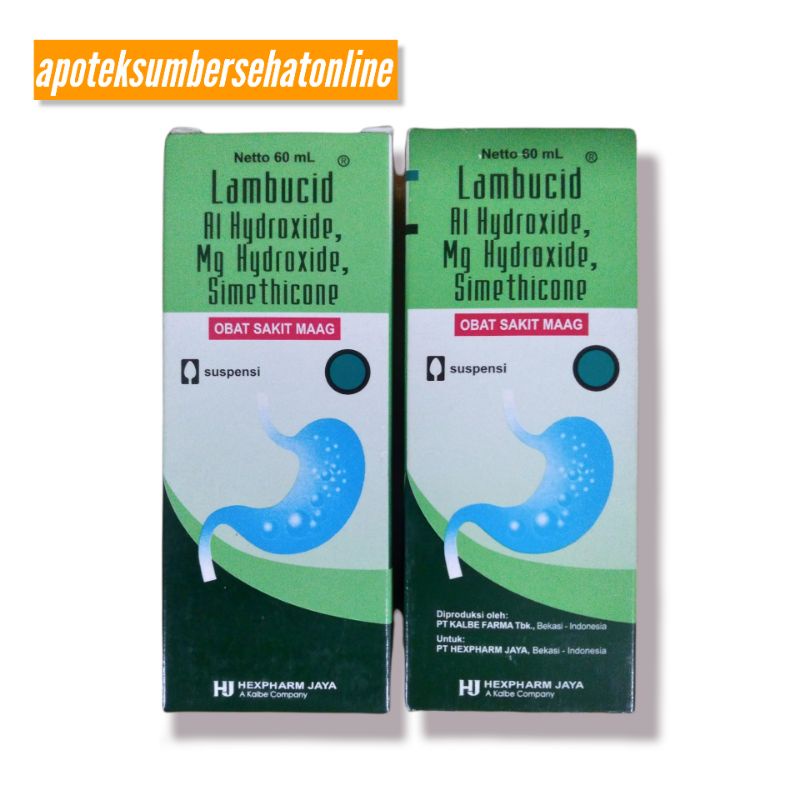 Jual Lambucid Sirup 60ml Obat Maag Atau Kelebihan Asam Lambung Shopee Indonesia