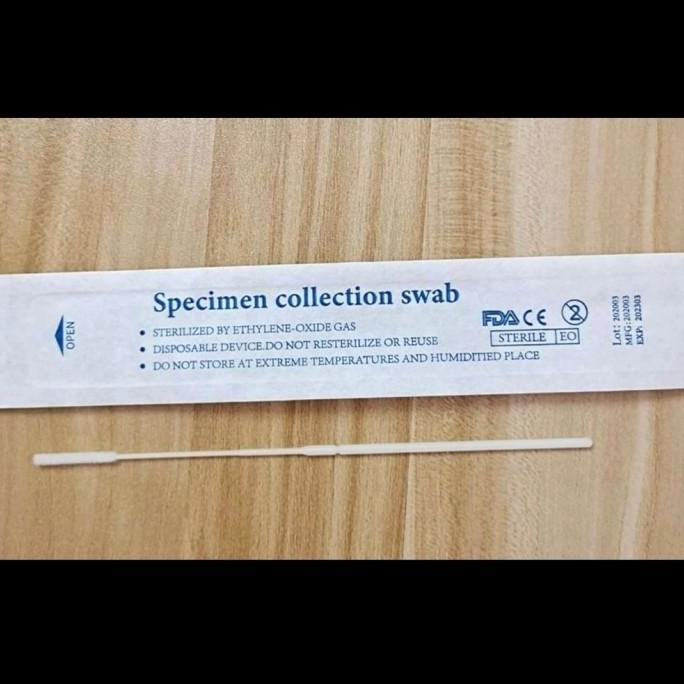 Flocked Swab Dacron Nasofaring Ezmedlab Isi 100