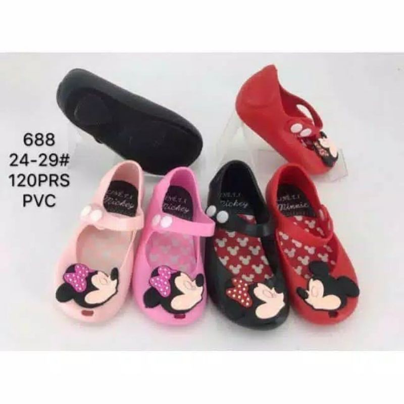 SEPATU JELLY MICKEY MINNIE