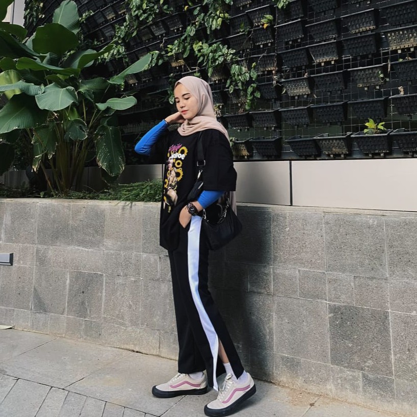 SIDELINE PANTS - BAWAHA WANITA - CELANA PANJANG CEWEK - CELANA PANTS WANITA