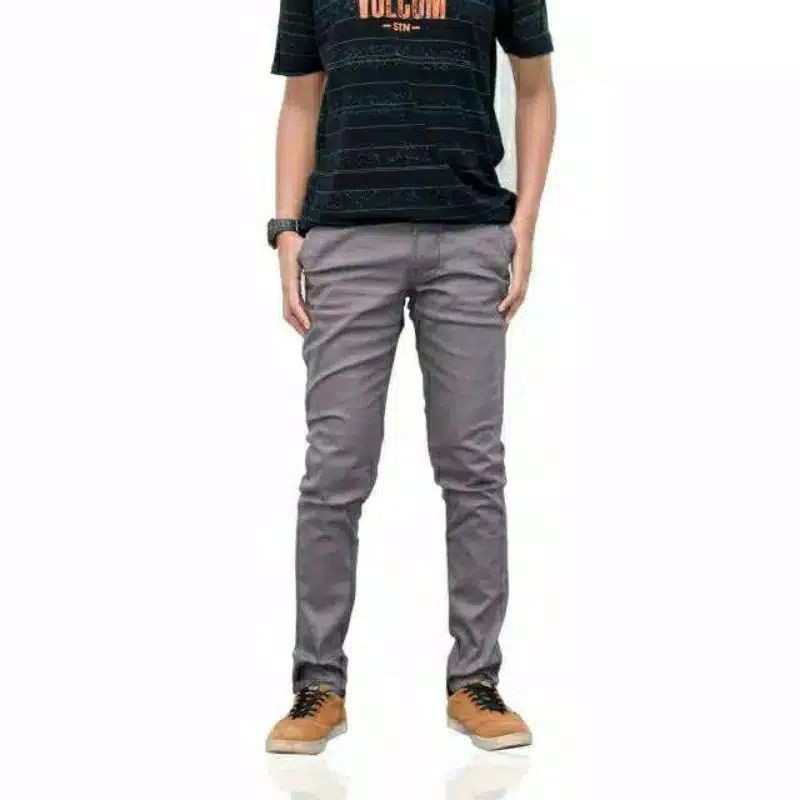 [TERLARIS] CELANA PANJANG PRIA UKURAN 27-38 PREMIUM QUALITY CHINOS SLIMFIT COWOK SKINNY POLOS COWOK