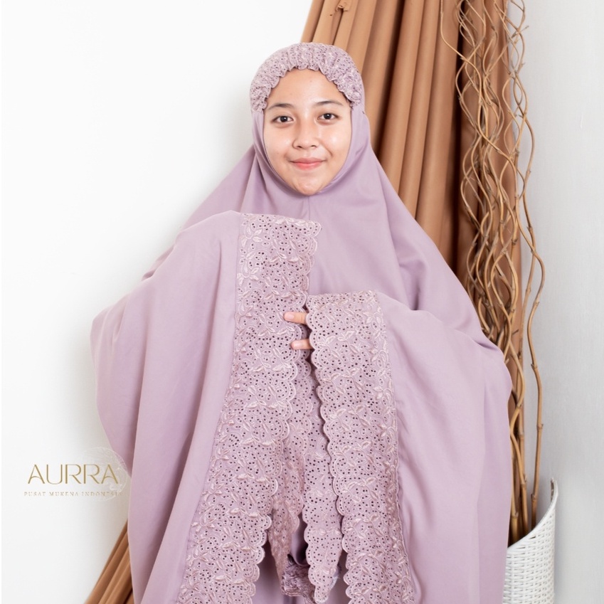 Mukena Khodijah Jumbo Premium Original Bahan Halus Nyaman Mukenah Siti Khadijah Katun Free Pouch Kot