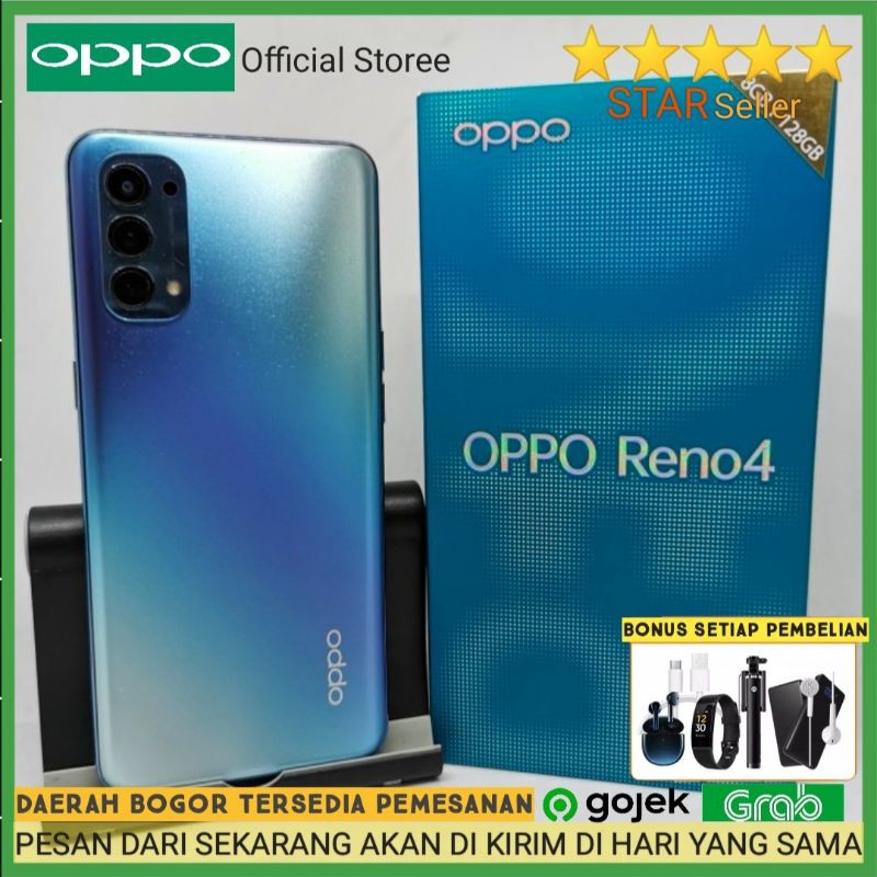 OPPO RENO 4 (8/128GB)(8/128GB) SNAPDRAGON 720G NGEBUT