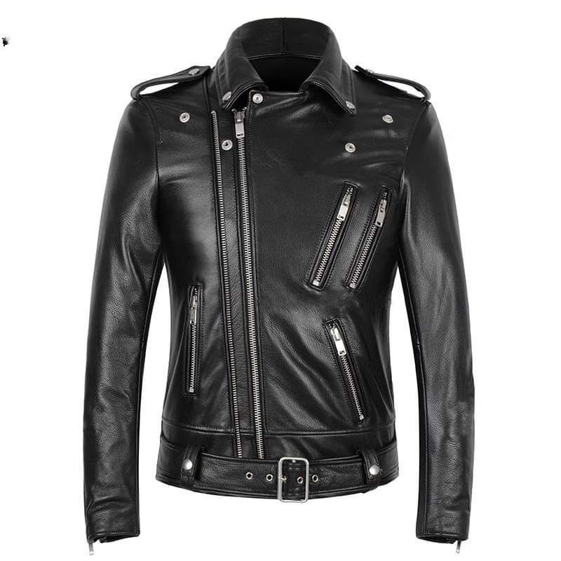 Jaket kulit ramones / jaket kulit asli / jaket kulit domba / jaket kulit