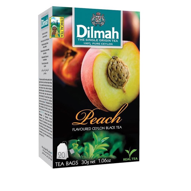 Teh Dilmah No Envelope 20 sachet Peach