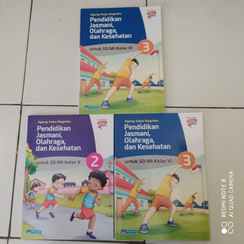 Buku PJOK SD kelas 4-6 Masmedia