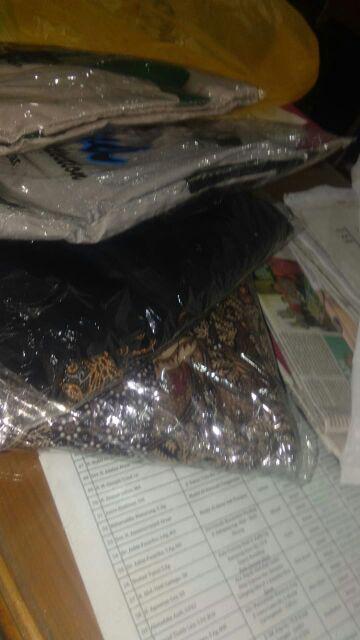 Gamis Batik Cardi Modang Murah, Dress Batik Modern Warna Hitam, Ori Shabirah Batik Solo, Baju Pesta