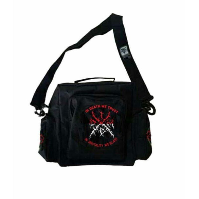 tas samping  iddm logo bordir