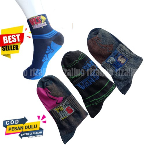 KAOS KAKI SPORT MOTIF (pria,wanita)