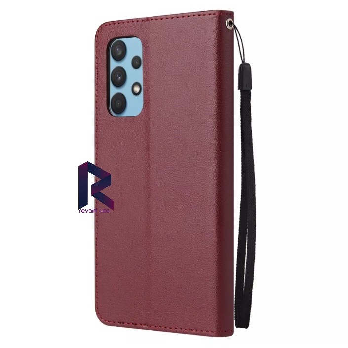 NEW SAMSUNG A32 5G CASE FLIP WALLET LEATHER KULIT PREMIUM SARUNG BUKA TUTUP FLIP CASE SAMSUNG A32 5G