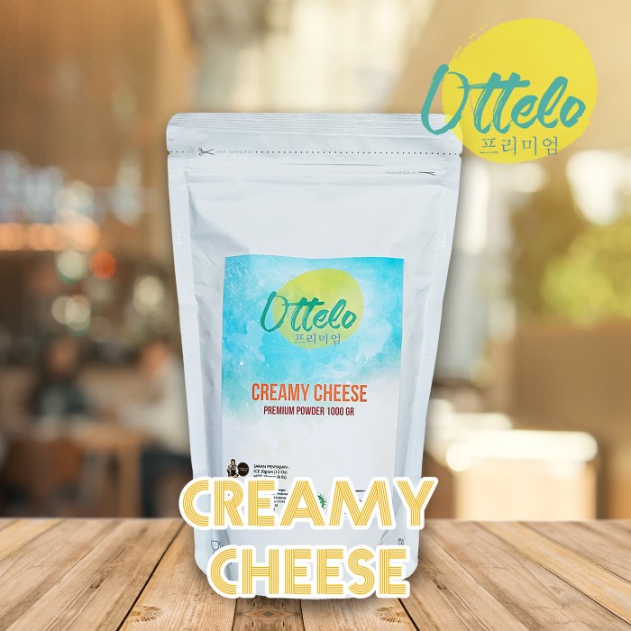 

DISKON - (BISA COD) Powder CREAMY CHEESE 1000gr Merk Ottelo Bubuk Minuman Premium Halal