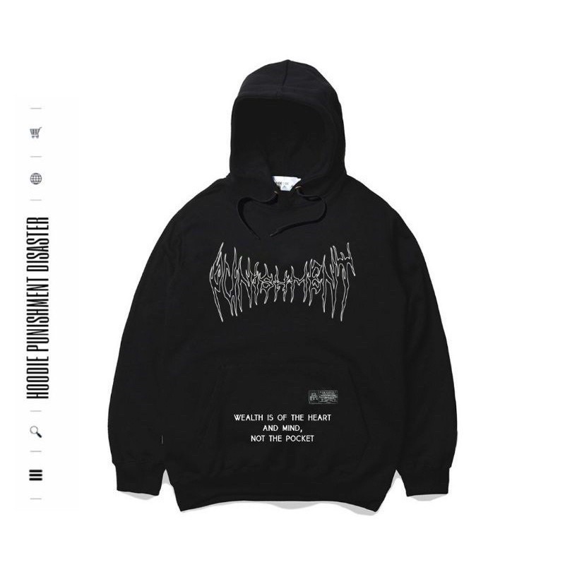 PUNISHMENT HOODIE ORIGINAL PUNISHMEN KODE  17