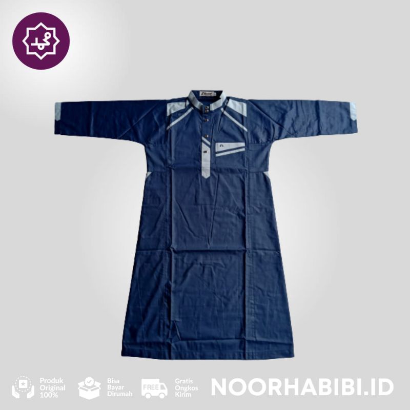 Gamis Alwaan Jubah Anak Pondok Premium usia 10-14 tahun Lengan Panjang bahan Katun Spun Super